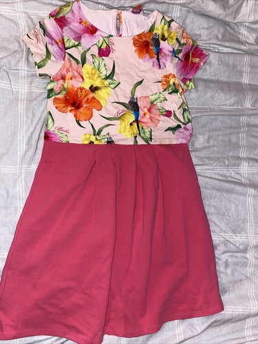 Ted baker kids flowery dress - ted,